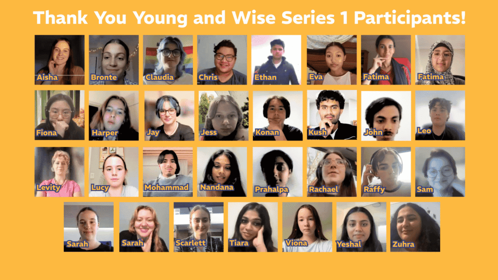 Young and Wise Series 2 Roundtables
